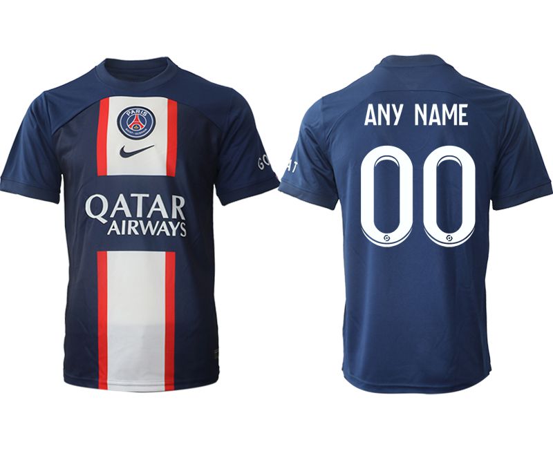 Men 2022-2023 Club Paris St German home aaa version blue customized Soccer Jersey